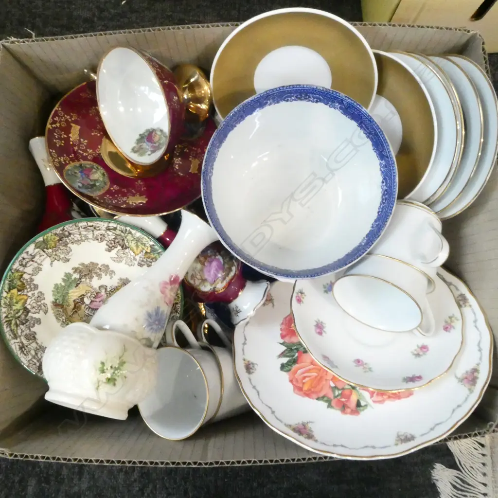 ASST. B/W CHINA, LIMOGES, NORITAKE, SPODE etc Image 1++