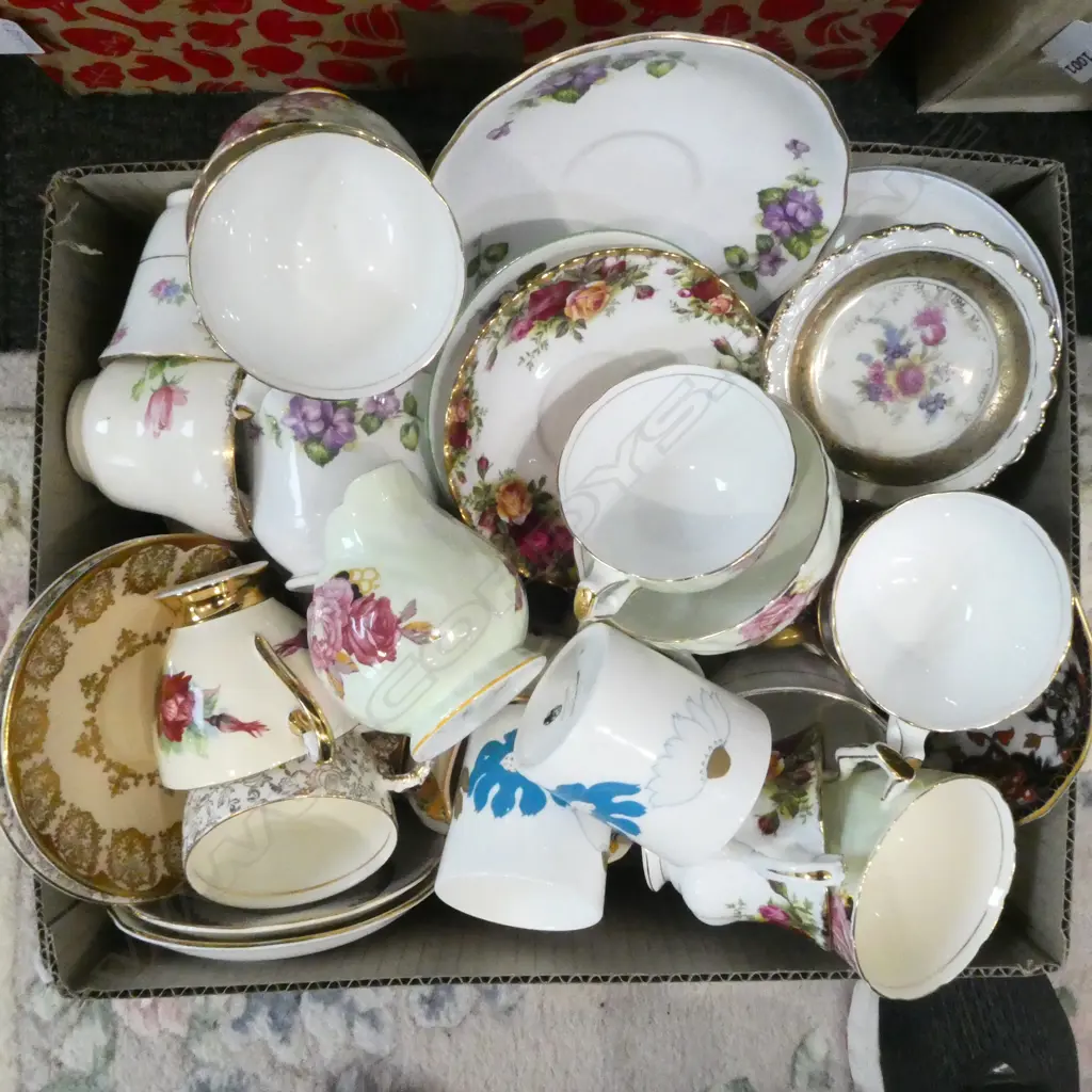 ASST. FANCY CHINA, ROYAL ALBERT, AYNSLEY, ROSLYN etc Image 1++