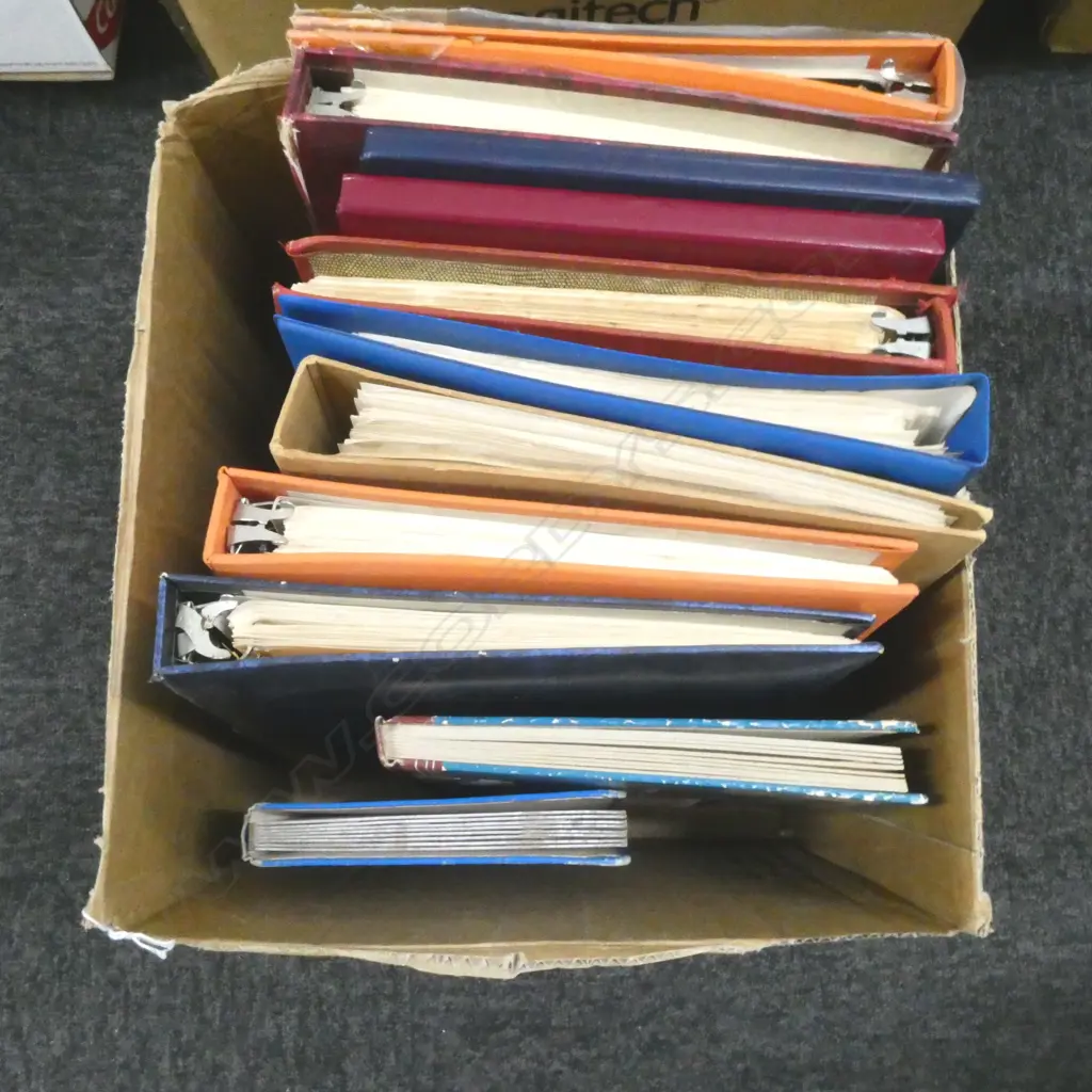 ASST. WORLD STAMP ALBUMS Image 1++