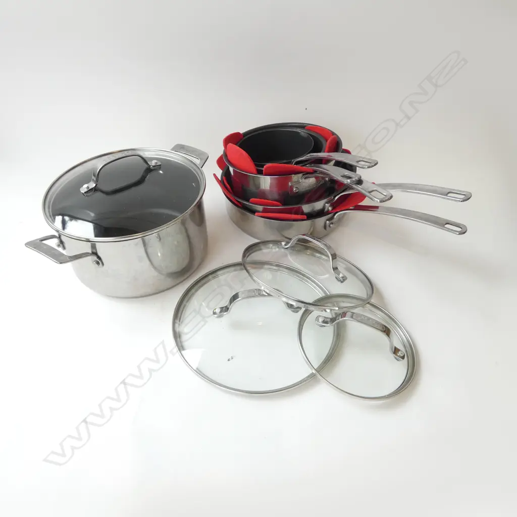 6 PCE. CIRCULON GENISIS POT & PAN SET Image 1++