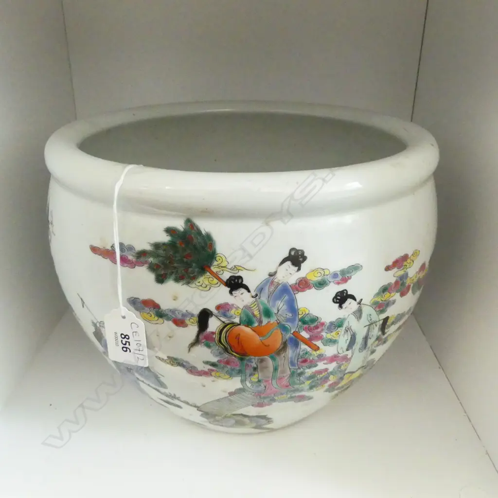 CHINESE JARDINIERE H.215mm, 270mm dia Image 1++