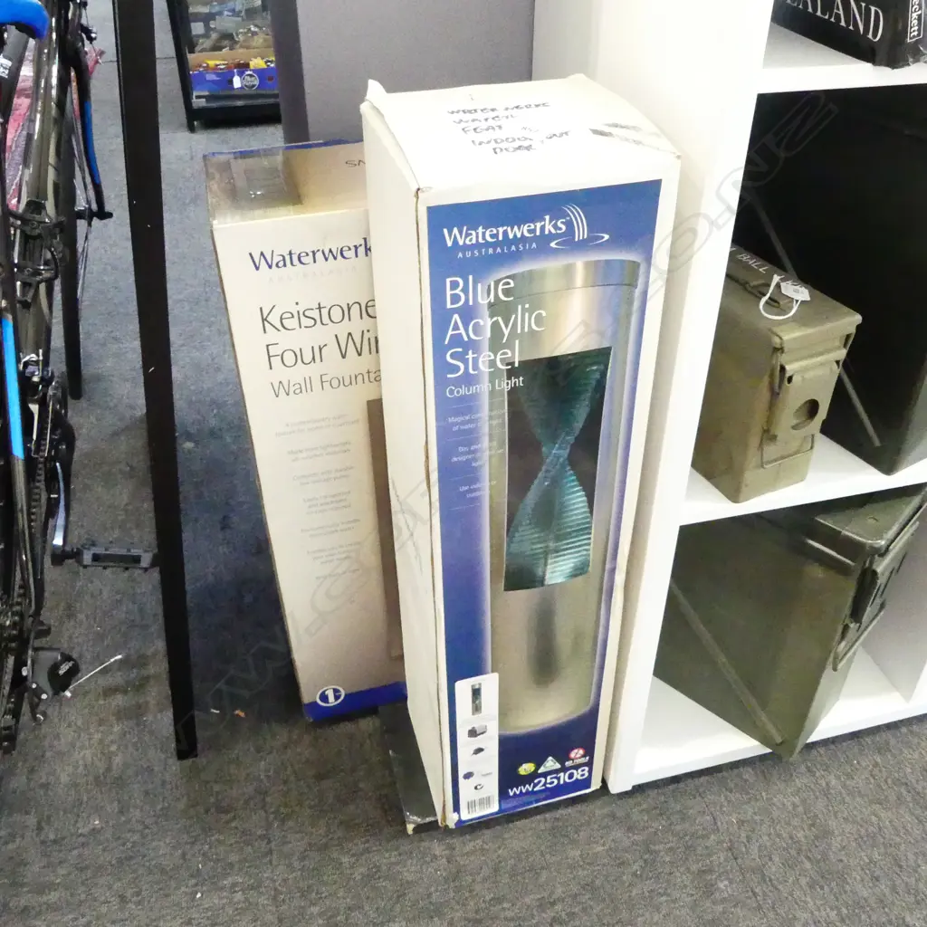 TWO WATERWERKS WATER-FEATURES BOXED Image 1++