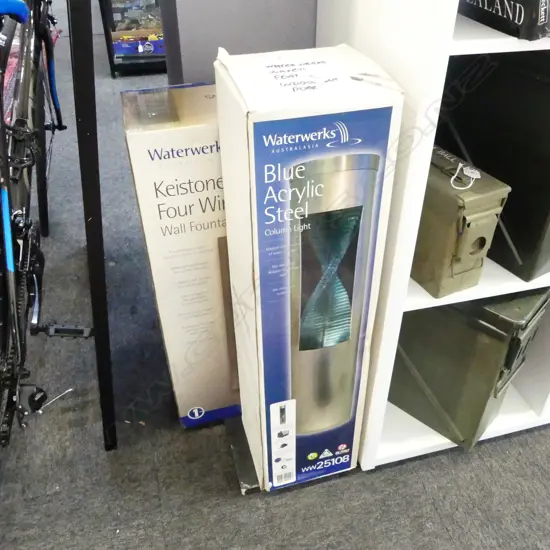 TWO WATERWERKS WATER-FEATURES BOXED