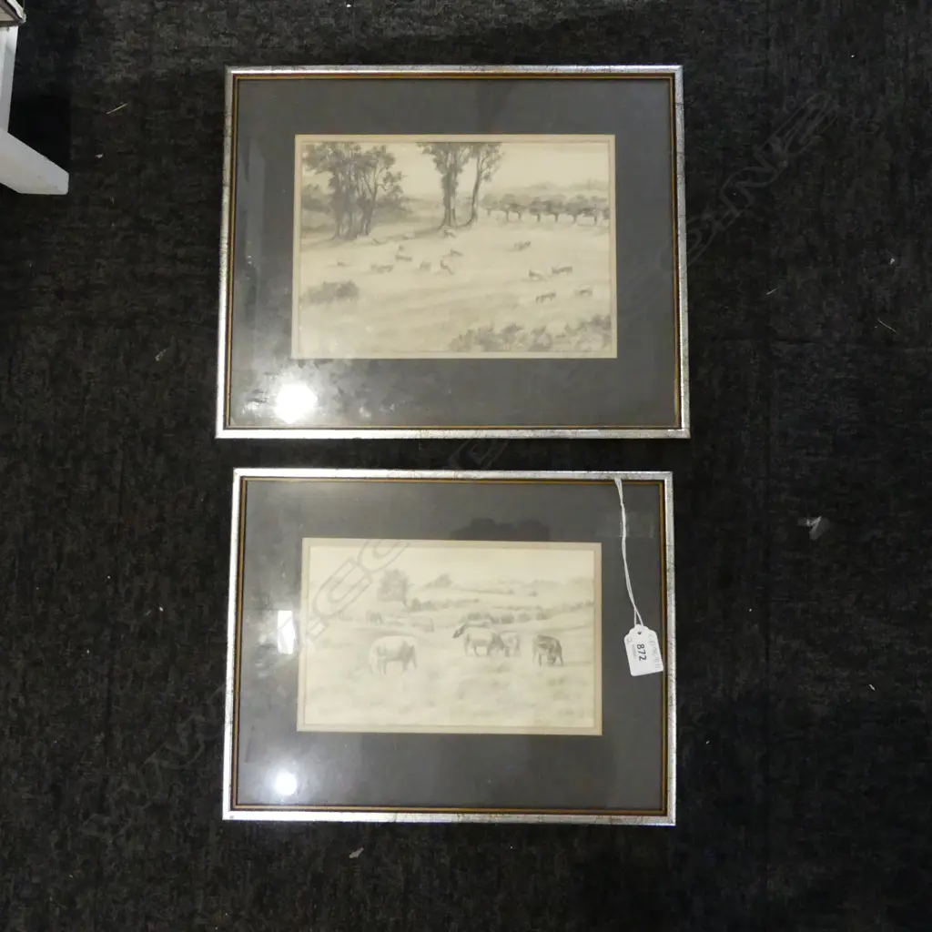 2 A. C. ROBERTSON PENCIL FARM SKETCHES 170x245mm Image 1++