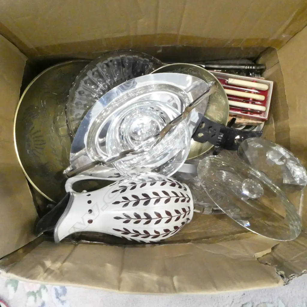 ASST. INCLUDING EP, CUTLERY, GLASS etc Image 1++