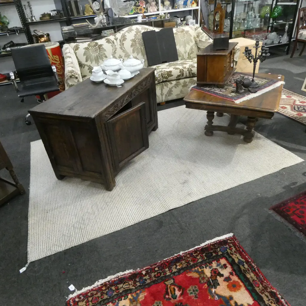 MODERN ALL WOOL RUG 2360x1700mm Image 1++