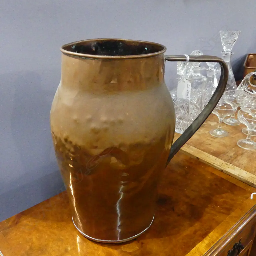 COPPER JUG H.340mm Image 1++