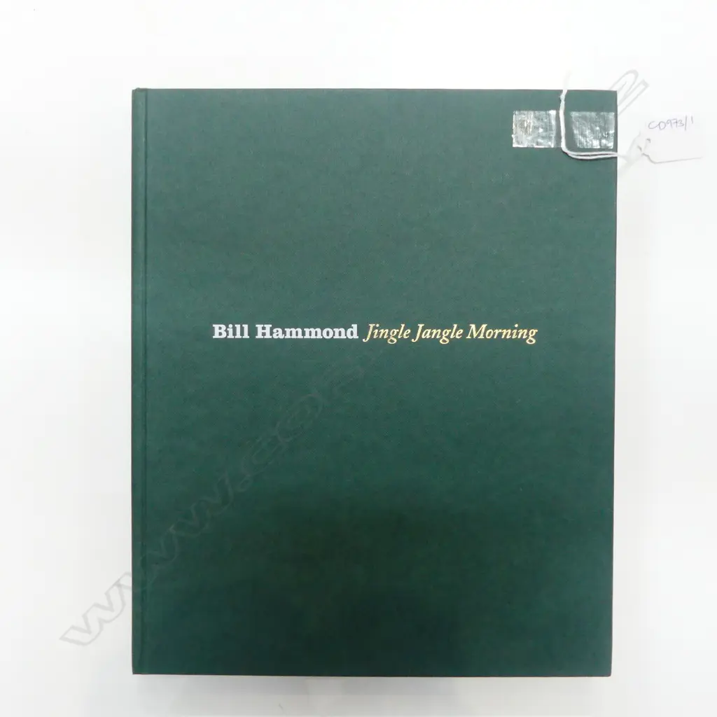 ART BOOK 'BILL HAMMOND JINGLE JANGLE MORNING' CHCH ART GALLERY, 2007 Image 1++