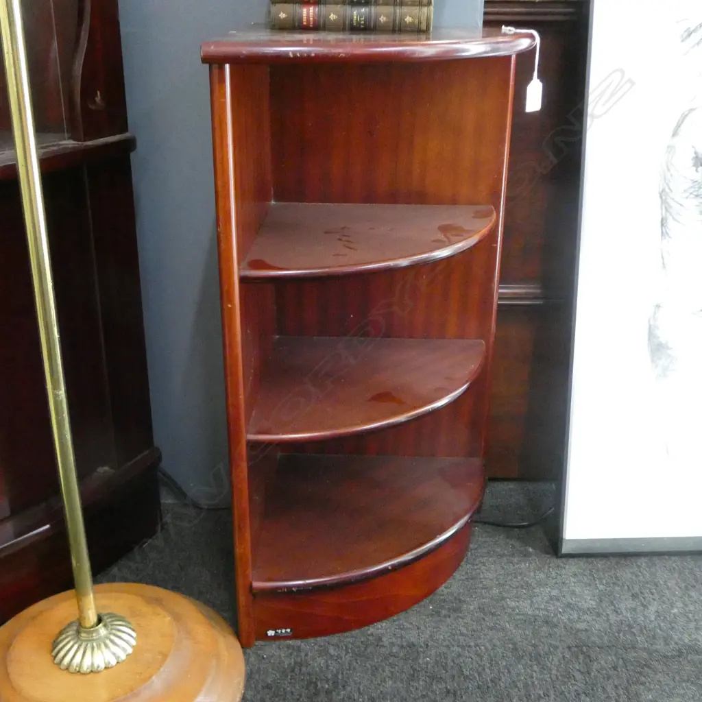 SMALL CORNER DISPLAY SHELF H.700mm Image 1++