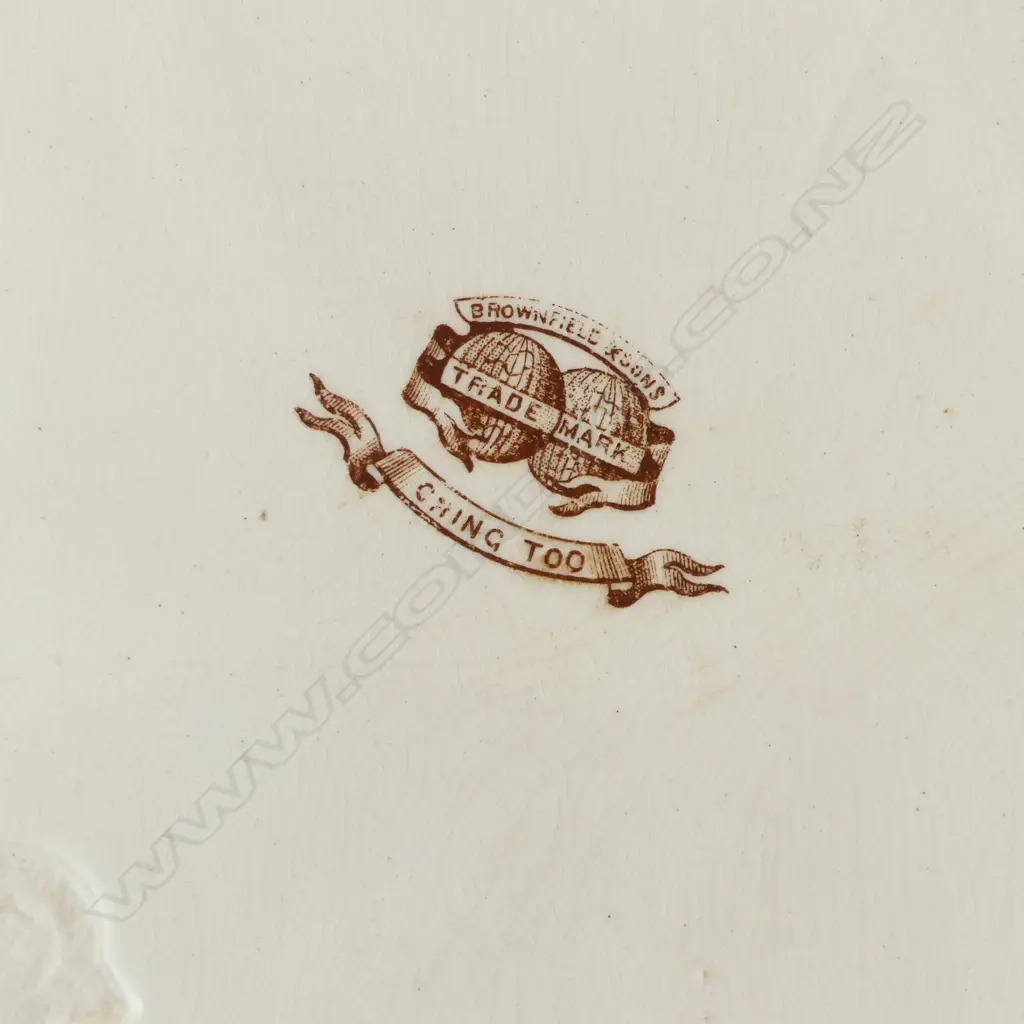 LG LATE 19thC MEAT PLATTER ASHET 400x500mm Image 1++
