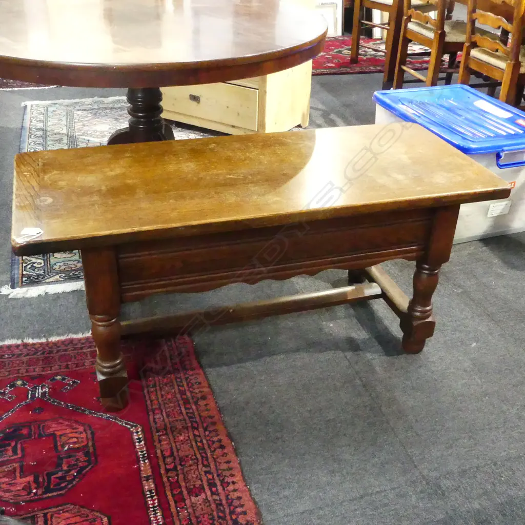 OAK COFFEE TABLE W.1140mm Image 1++