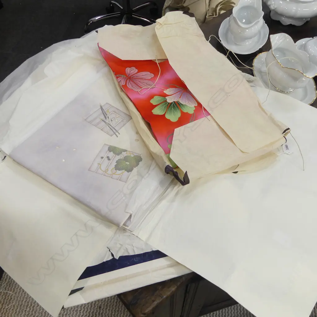 VINTAGE JAPANESE OBI SASHES IN ORIGINAL PACKAGING (4) Image 1++
