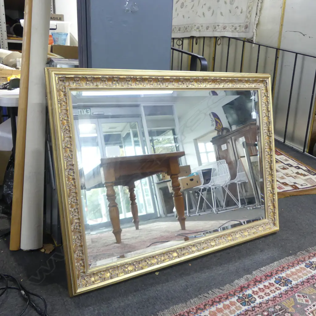 LG GOLD FRAMED MIRROR 900x1200mm Image 1++