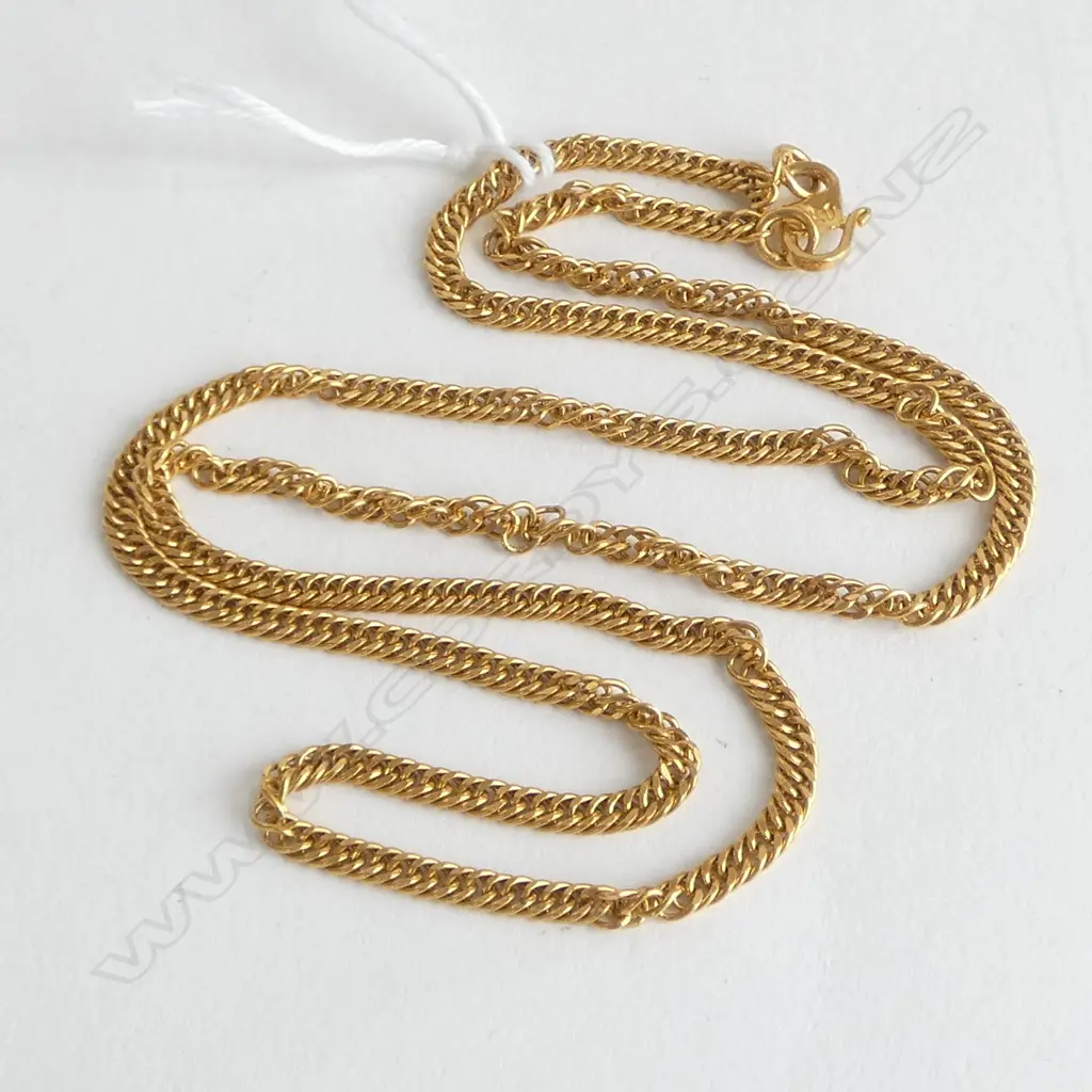 22ct GOLD NECKLACE L.440mm 10.73gms Image 1++