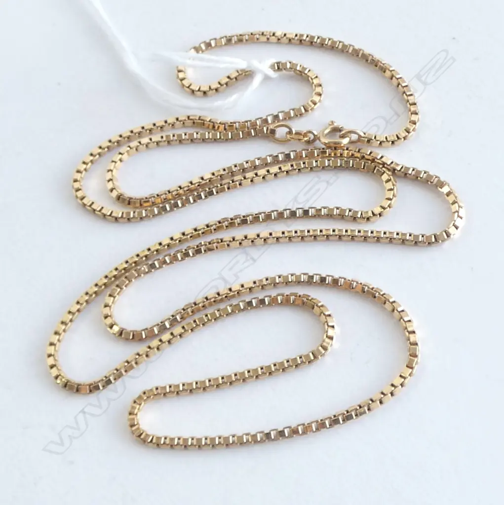 18CT NECKLACE L.700mm 8.2grms Image 1++