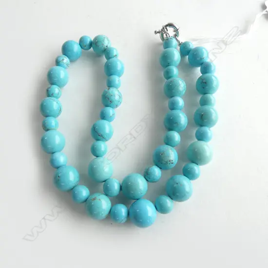TURQUOISE BEAD NECKLACE 