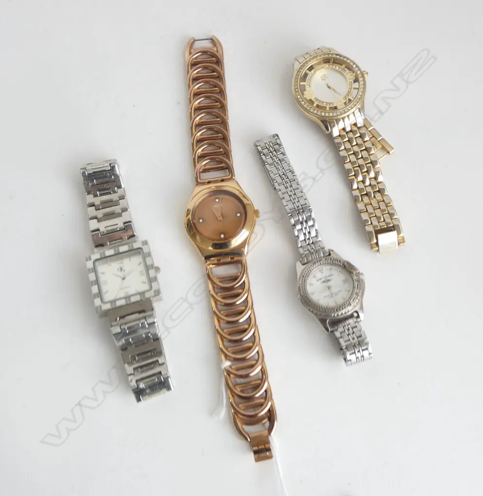 4 FASHION WRIST WATCHES Image 1++