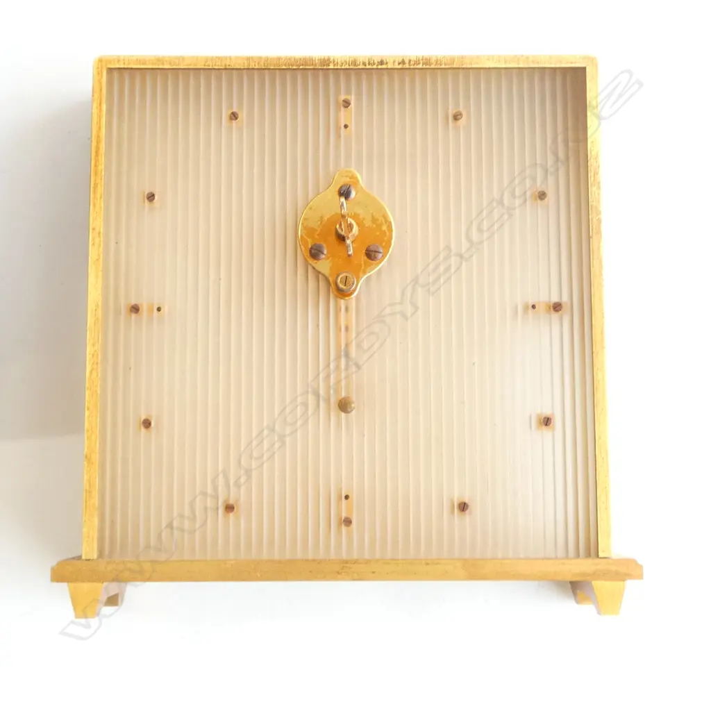 JAEGER LECOULTRE CLOCK H.165mm, BOXED apparently not working Image 1++