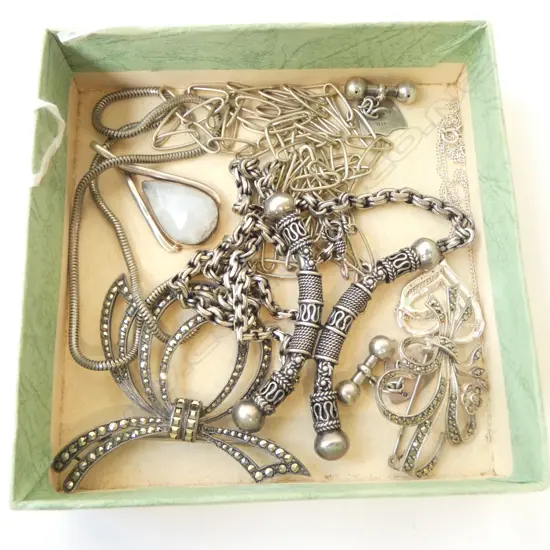 ASST. SILVER JEWELLERY,  MOST STG