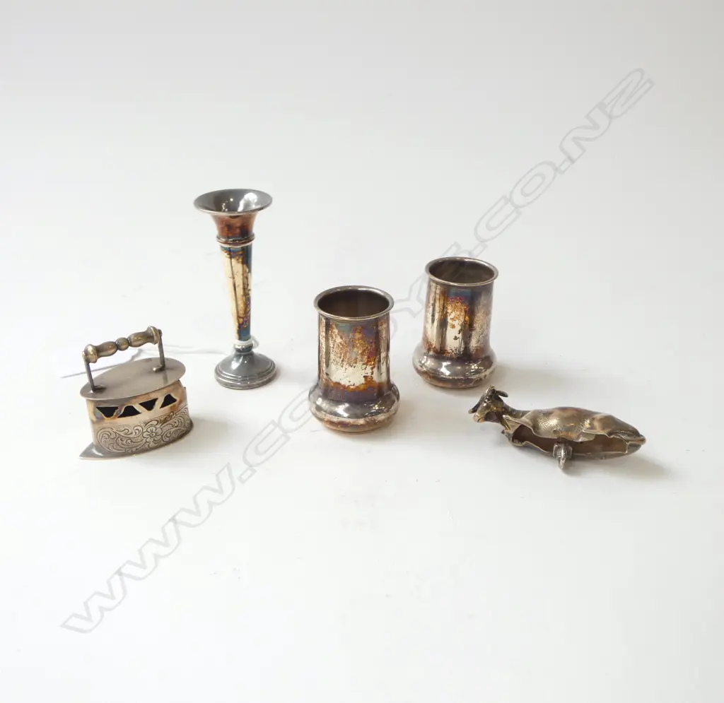 5 PCES SILVER, 92grms Image 1++