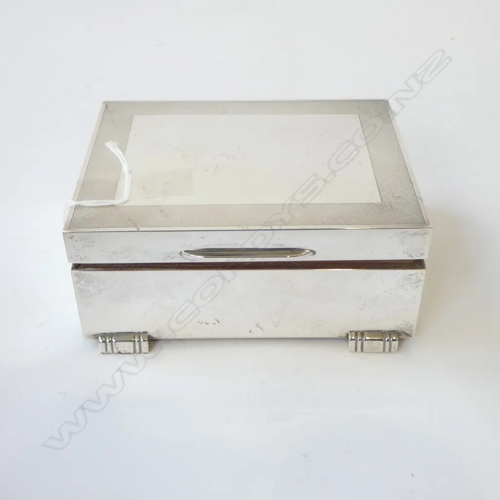 STG SILVER BOX, B'HAM 1962 W.125mm Image 1++