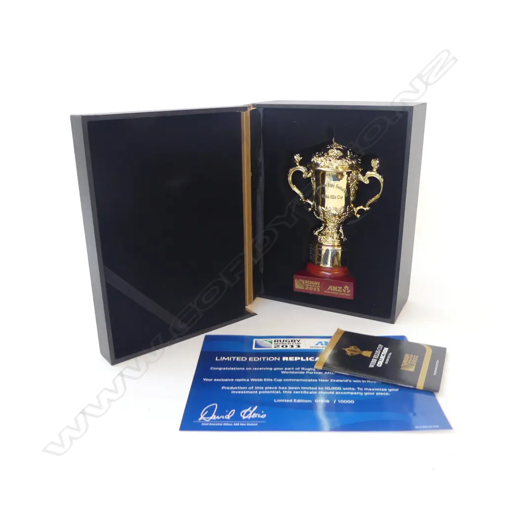 WEBB ELLIS CUP, 2011, BOXED H.170mm Image 1++