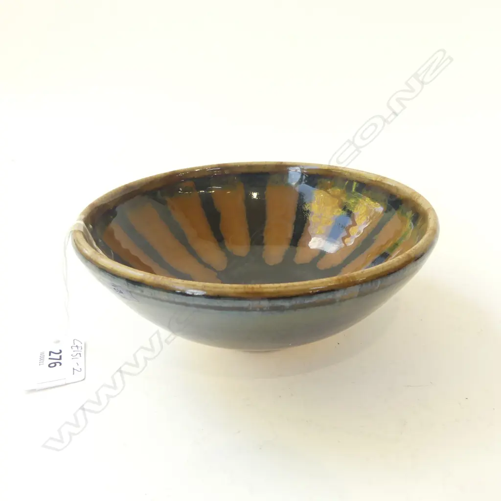 CHINESE CIZHOU RUSSET SPLASHED BACK BOWL, dia.140mm Image 1++