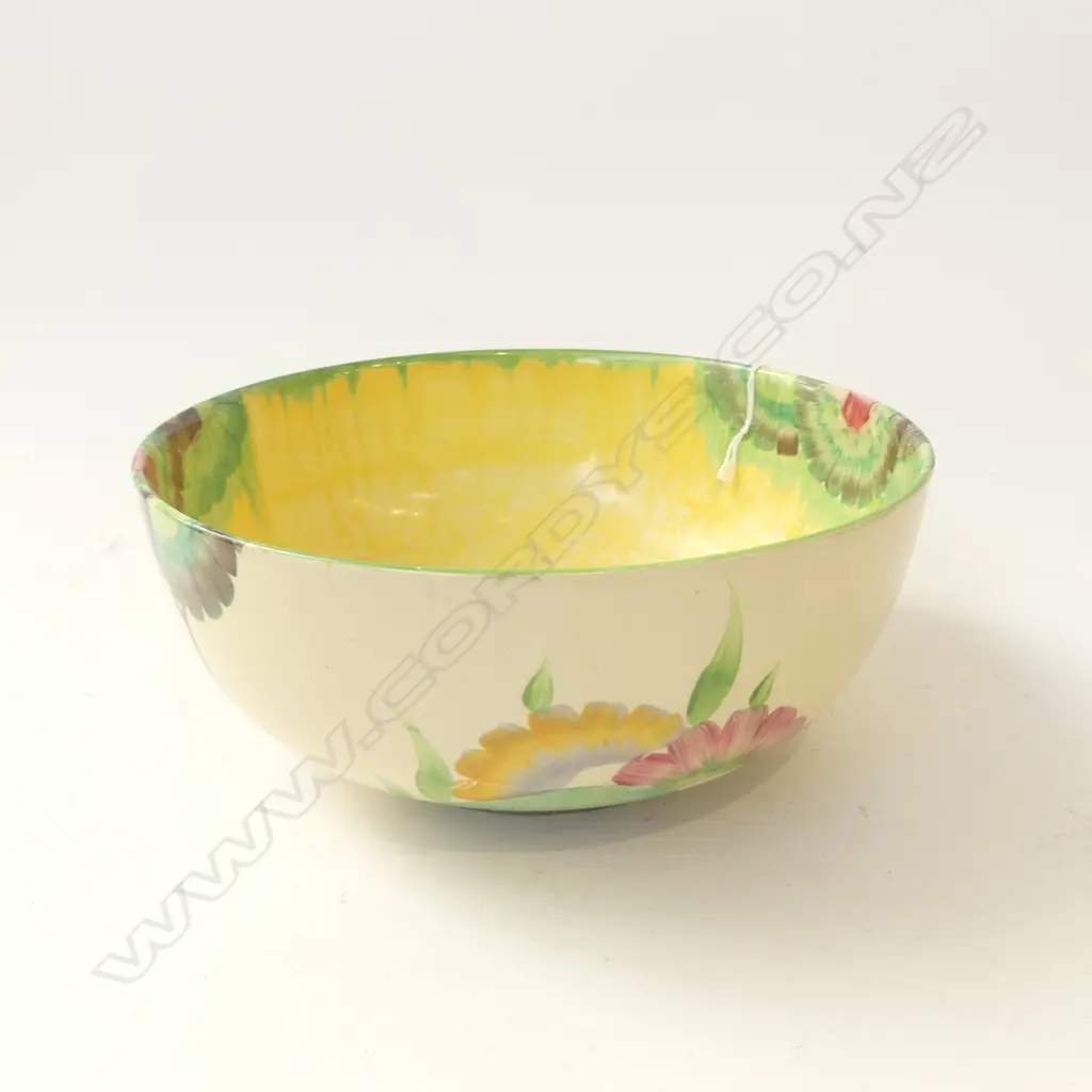 CLARICE CLIFF POTTERY BOWL Dia.210mm Image 1++