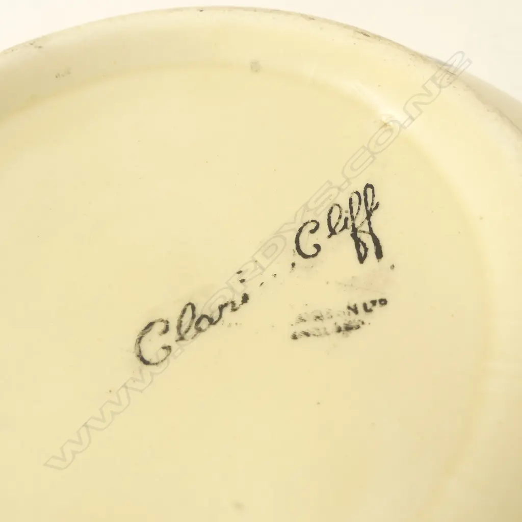 CLARICE CLIFF POTTERY BOWL Dia.210mm Image 1++