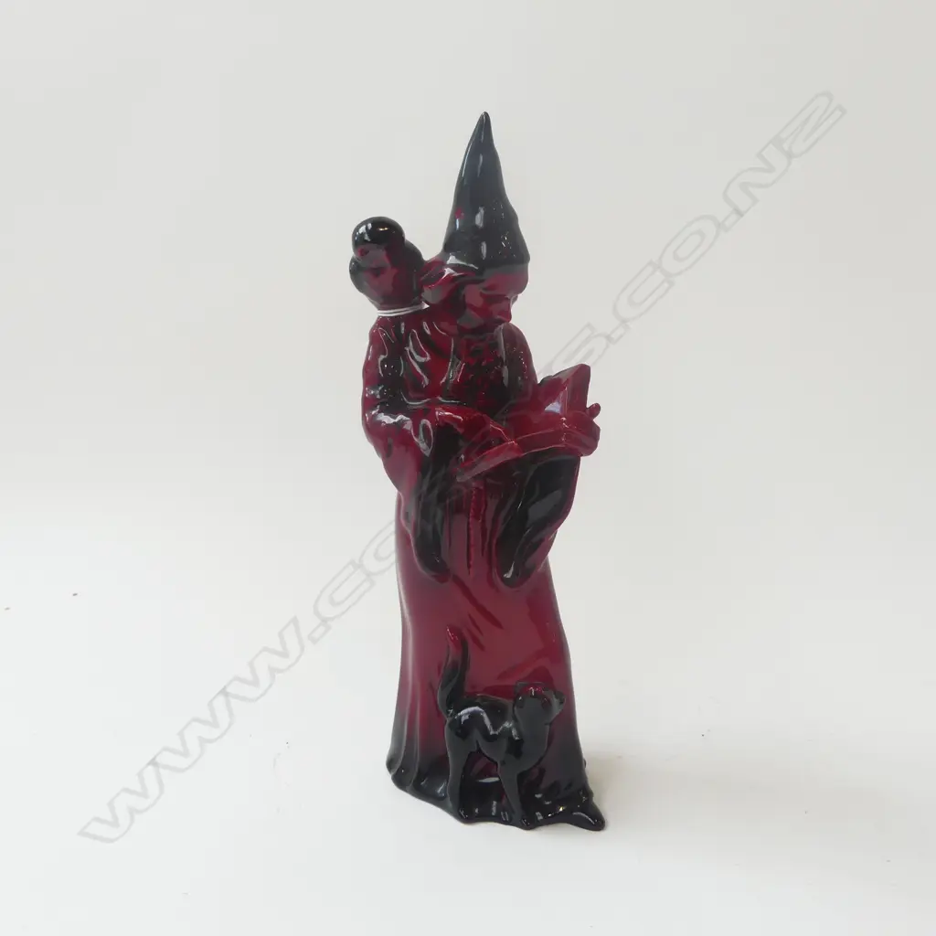 ROYAL DOULTON FLAMBE 'THE WIZARD' H.250mm Image 1++