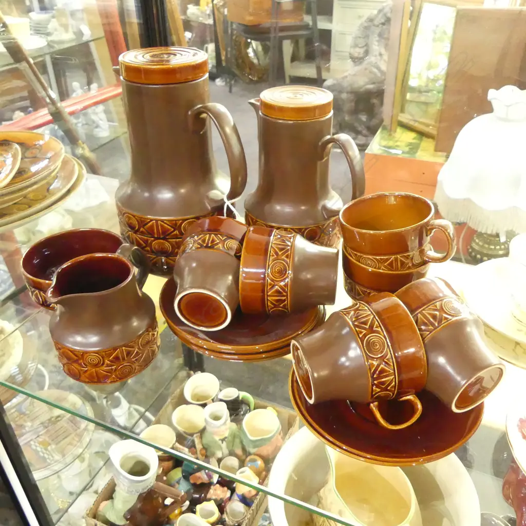 BESWICK MID CENTURY COFFEE SET COFFEE POT H220MM Image 1++