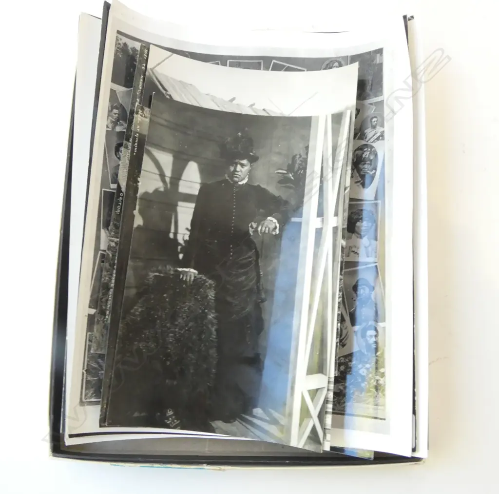 ASST. PHOTOGRAPHIC PRINTS; MOSTLY EARLY COLONIAL N.Z. w. SOME EARLY MAORI & FIJI Image 1++