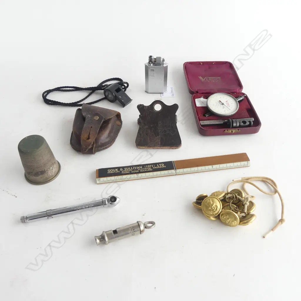 10 VINTAGE COLLECTABLES; MCMURDO LIGHTER H65MM ETC Image 1++