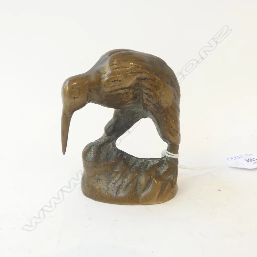 BRONZE KIWI ORNAMENT H.80mm Image 1++