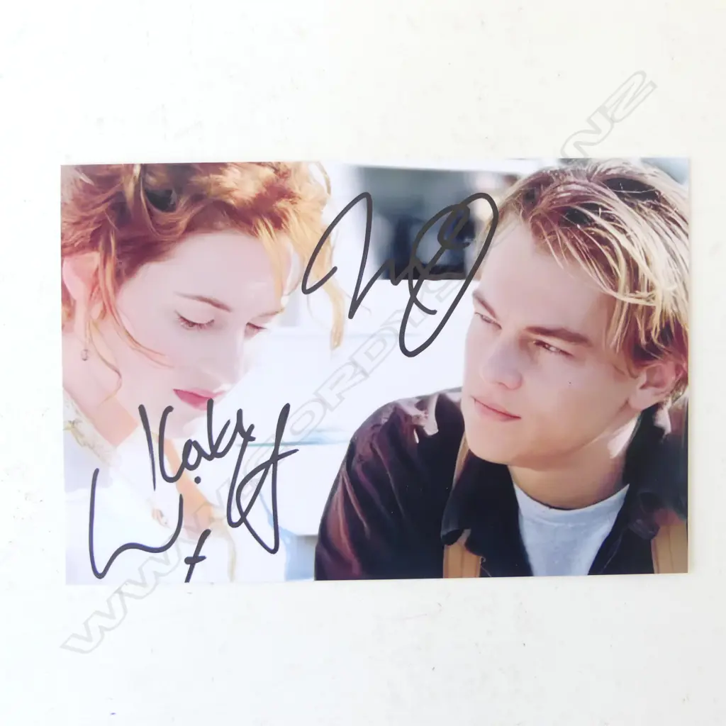 TITANIC SIGNED PHOTO 100x155mm Image 1++