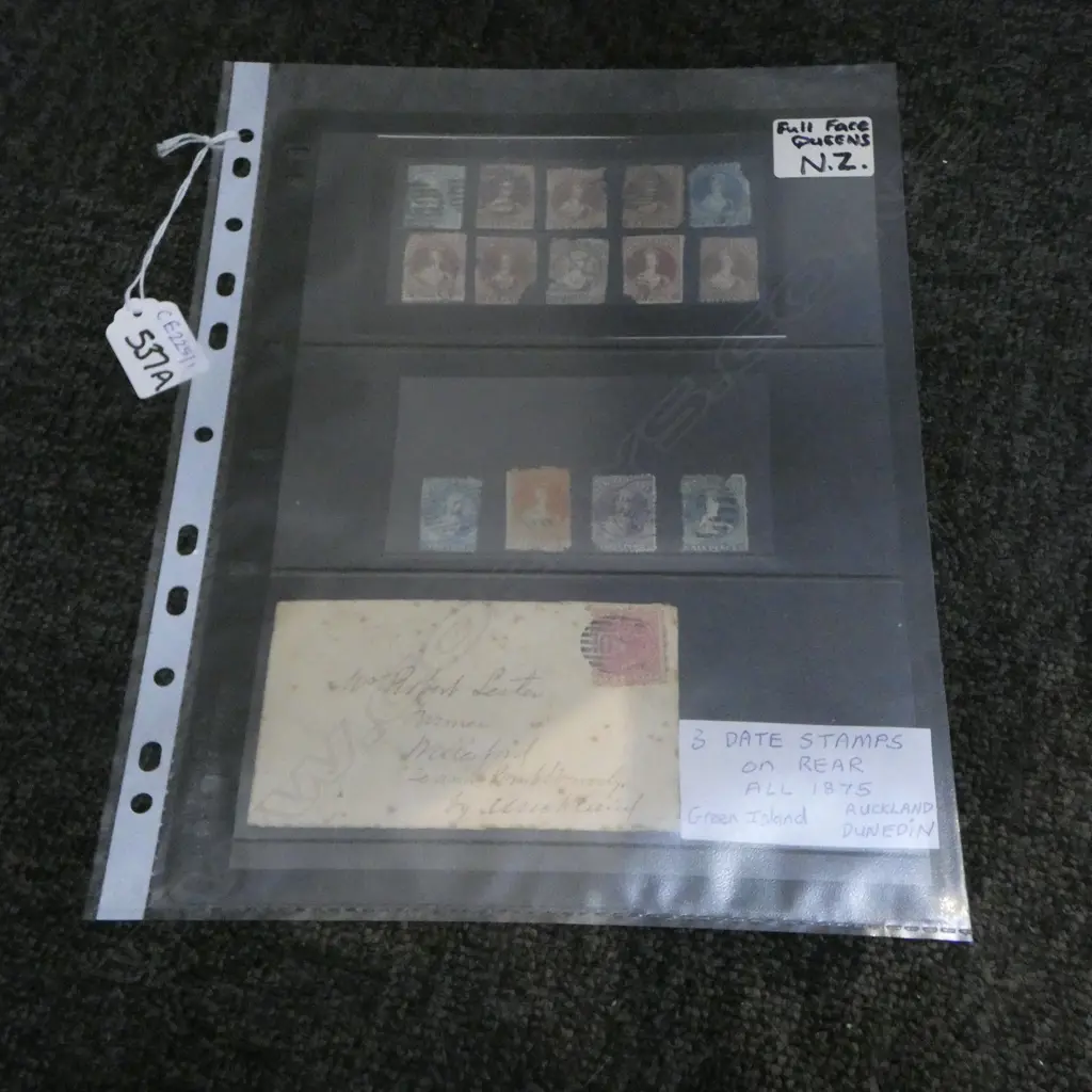 NZ FULL FACE QUEEN STAMPS Image 1++