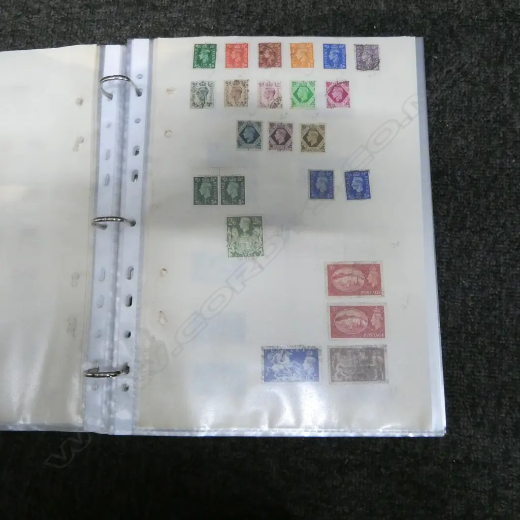 STAMP ALBUM, G.B., CANADA, INDIA Image 1++