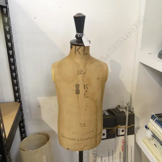 VINTAGE DRESS MAKER'S DUMMY - baby size, H.1420mm
