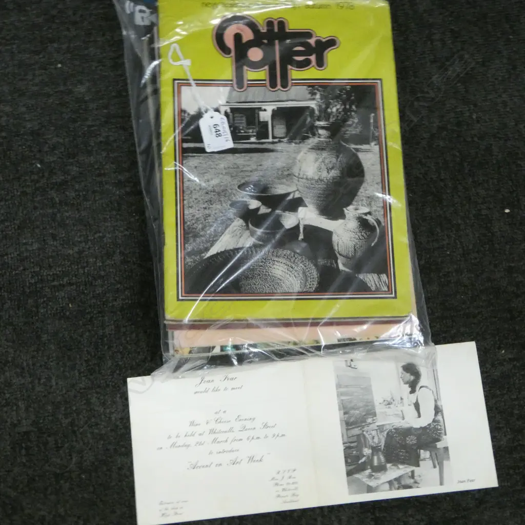 COLLECTION 7 1978 VINTAGE NZ POTTER MAGS & 3 OTHERS Image 1++