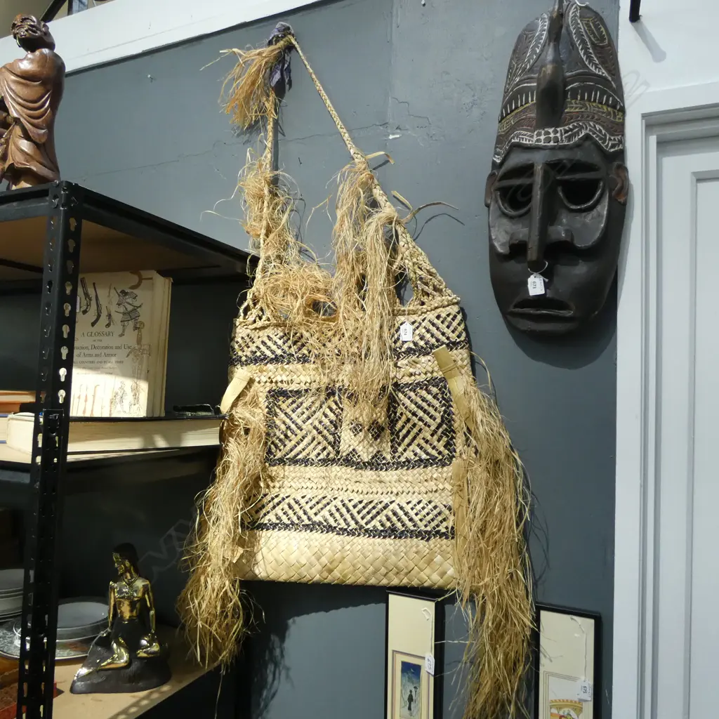 XL WOVEN BAG SANTA CRUZ SOLOMON ISLANDS Image 1++