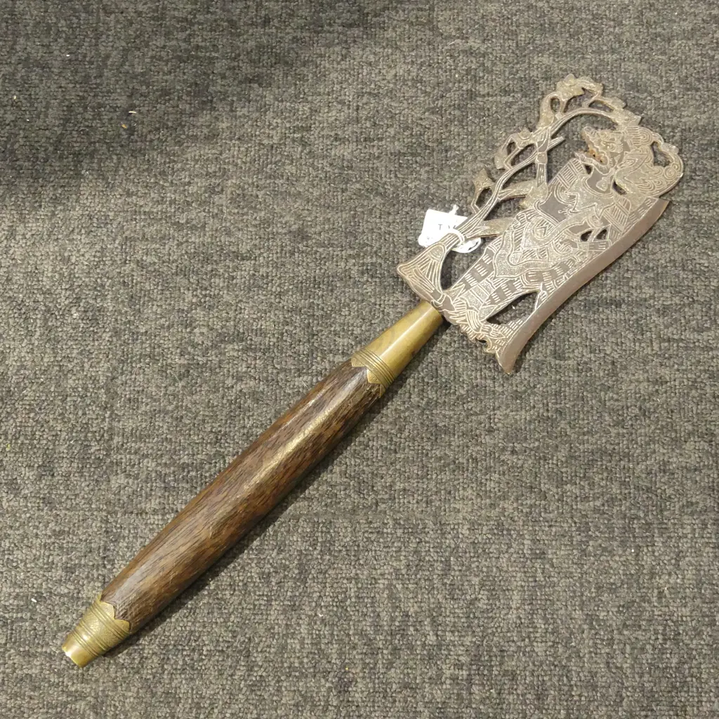 KAPAK BALINESE SACRIFICIAL AXE L490MM Image 1++