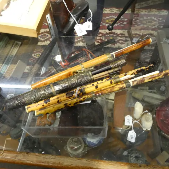 4 SETS JAPANESE TRAVELERS CUTLERY L280MM