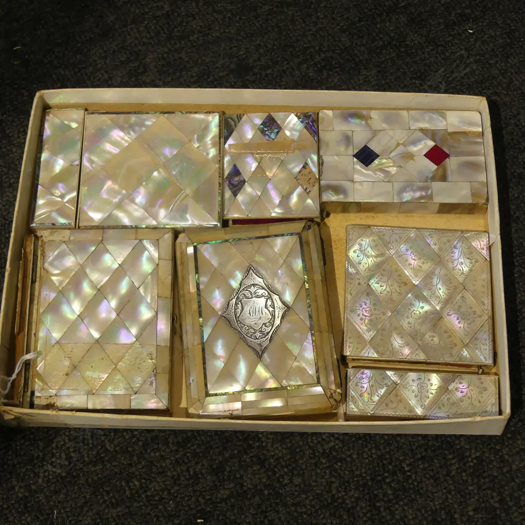 4 MOP VICT CARD CASES & 2 OTHER PCS AF  Image 1++