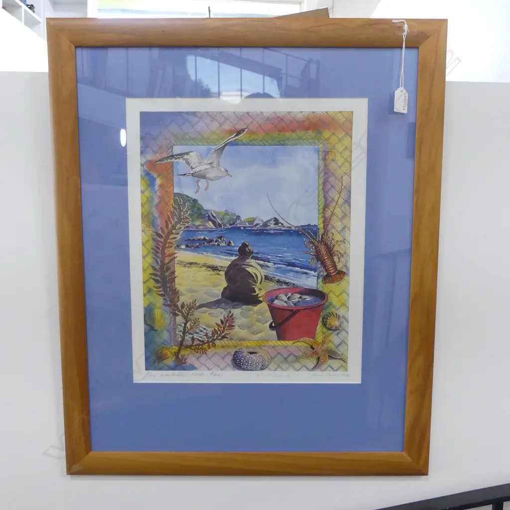 NUMBERED PRINT WINTERLESS NORTH BY JAYNE HYDE H450 L350MM Image 1++