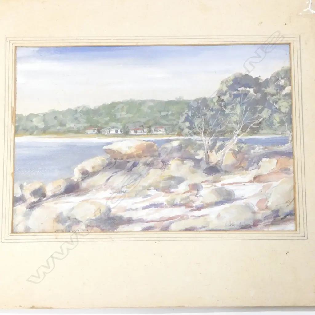 3 UNFRAMED N.Z. WATERCOLOURS 250x470mm Image 1++