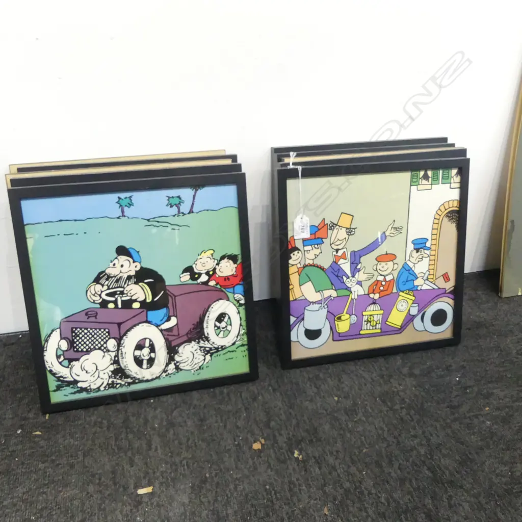 10 CARTOON PRINTS H300 W300MM Image 1++