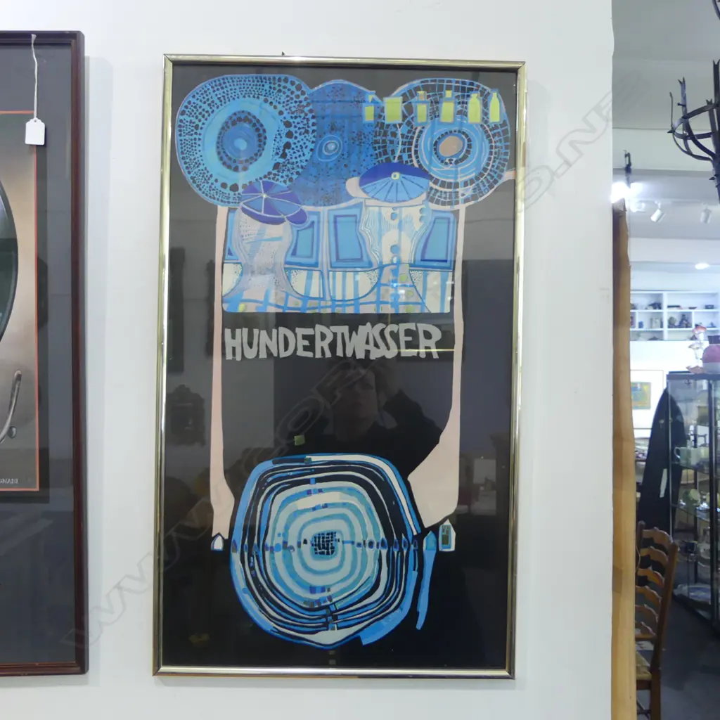 HUNDERTWASSER PRINT 830x475mm Image 1++