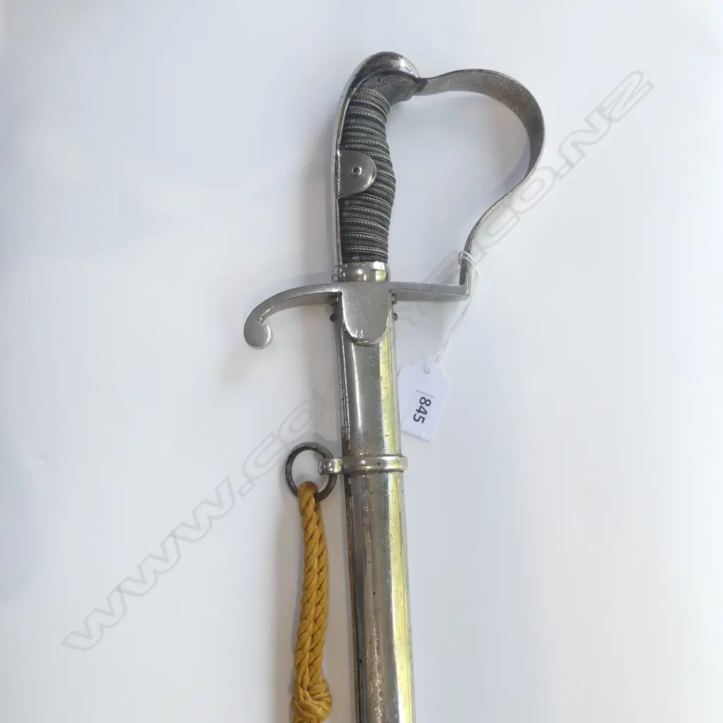 CONT OFFICERS  DRESS SWORD IN METAL SCABBARD L940MM Image 1++