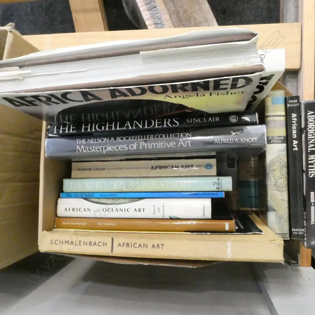 COLLECTION 12 BOOKS AFRICAN & TRIBAL ART Image 1++