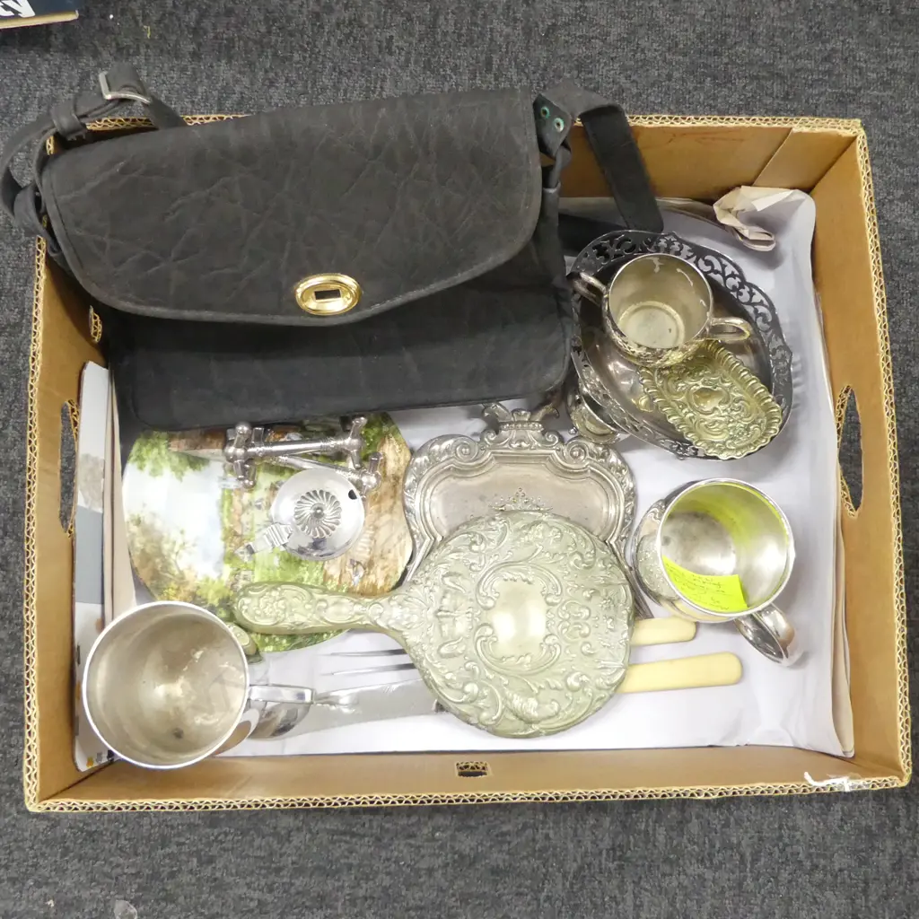 EP, 1970s ELEPHANT SKIN HAND BAG ETC Image 1++
